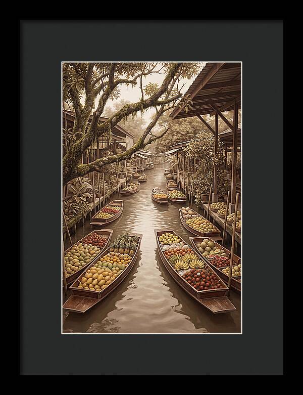 Floating Market Serenity