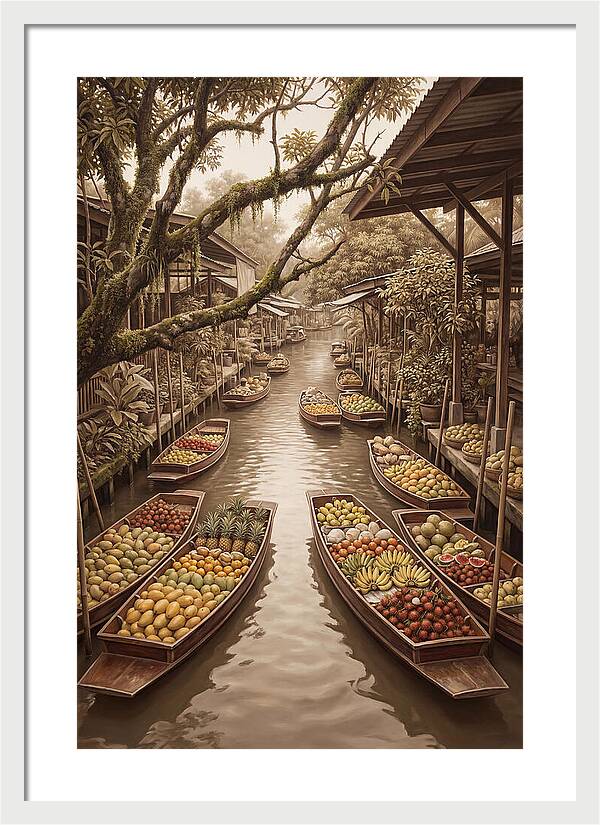 Floating Market Serenity