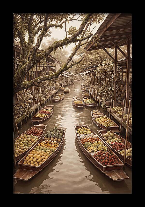 Floating Market Serenity