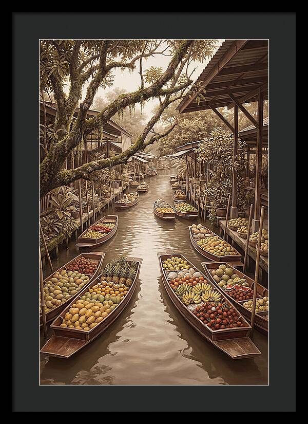 Floating Market Serenity