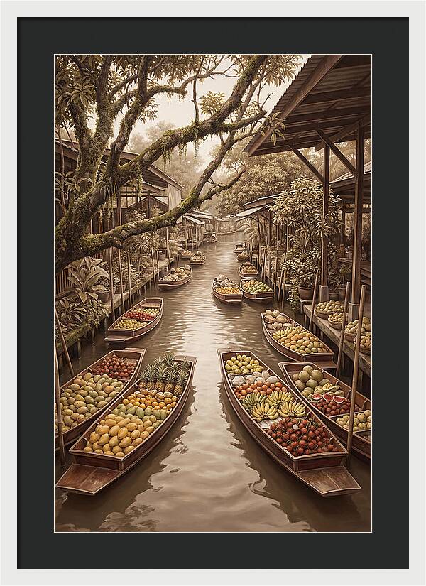 Floating Market Serenity