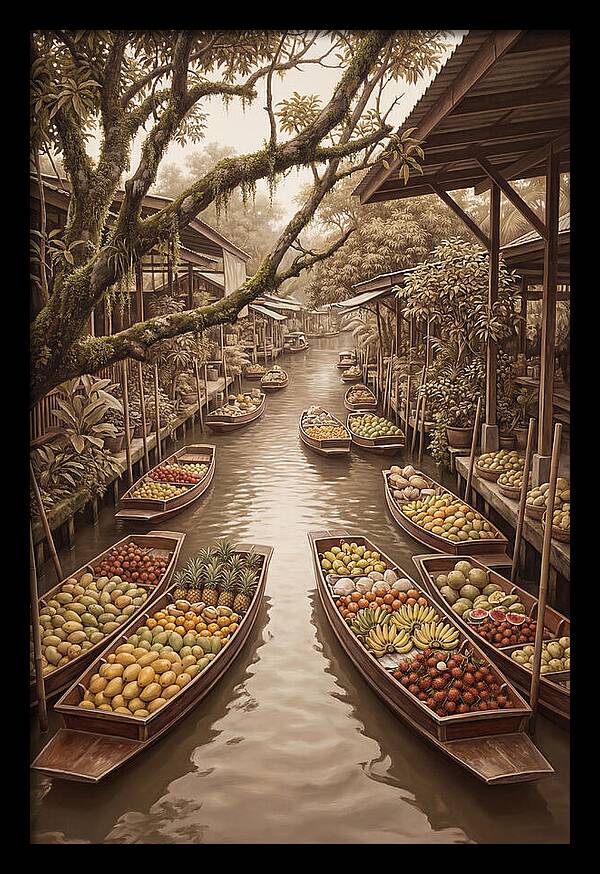 Floating Market Serenity