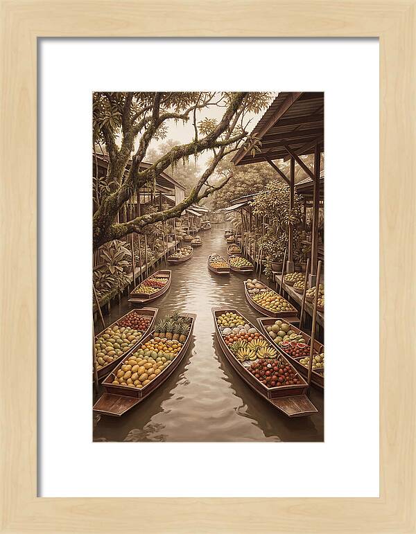 Floating Market Serenity