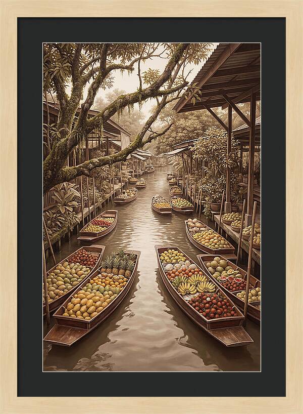 Floating Market Serenity