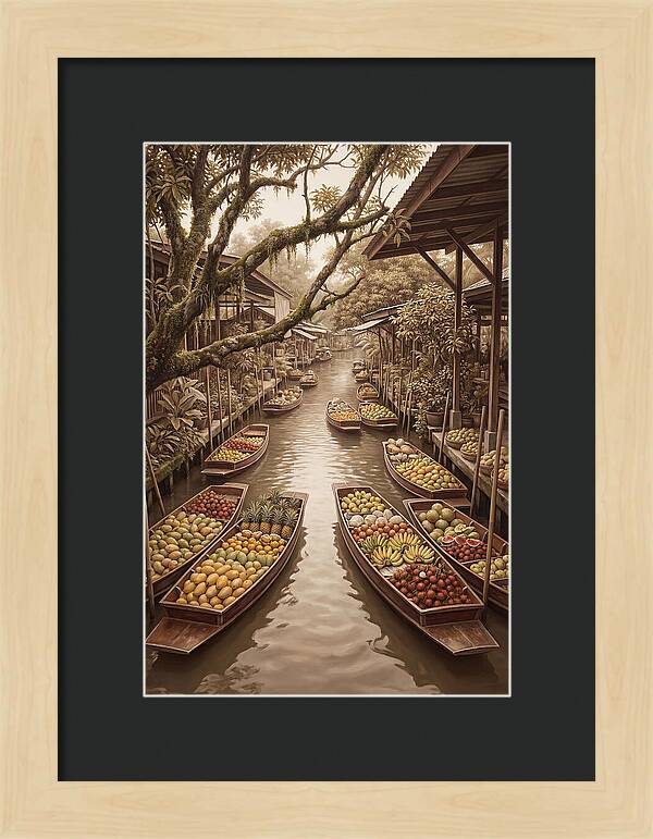 Floating Market Serenity