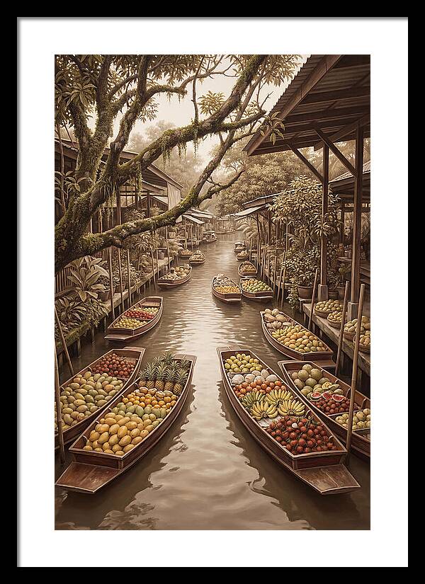 Floating Market Serenity