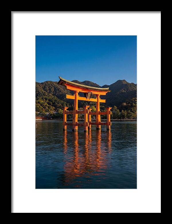 Floating Torii Gate At Itsukushima Shrine