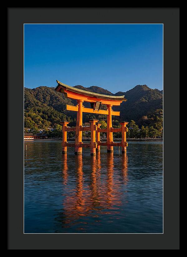 Floating Torii Gate At Itsukushima Shrine