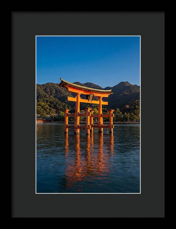 Floating Torii Gate At Itsukushima Shrine