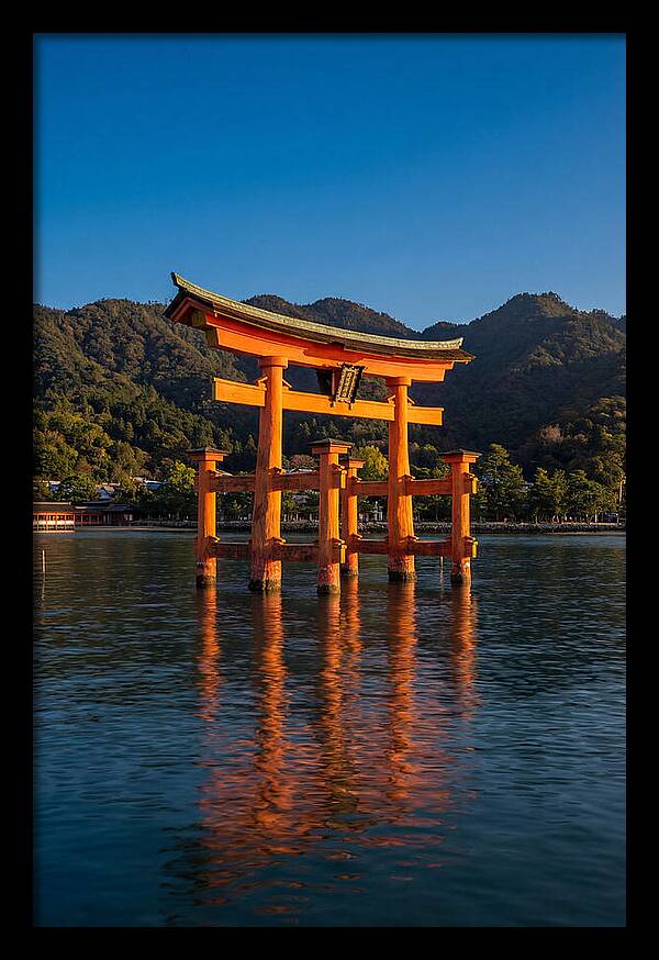 Floating Torii Gate At Itsukushima Shrine