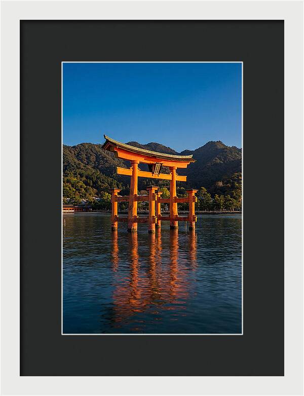 Floating Torii Gate At Itsukushima Shrine