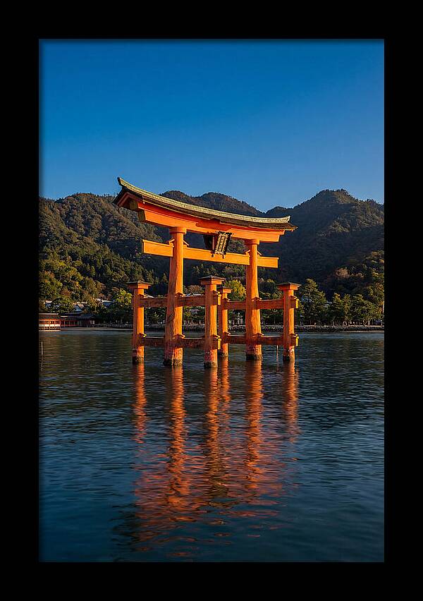 Floating Torii Gate At Itsukushima Shrine