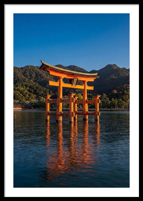 Floating Torii Gate At Itsukushima Shrine