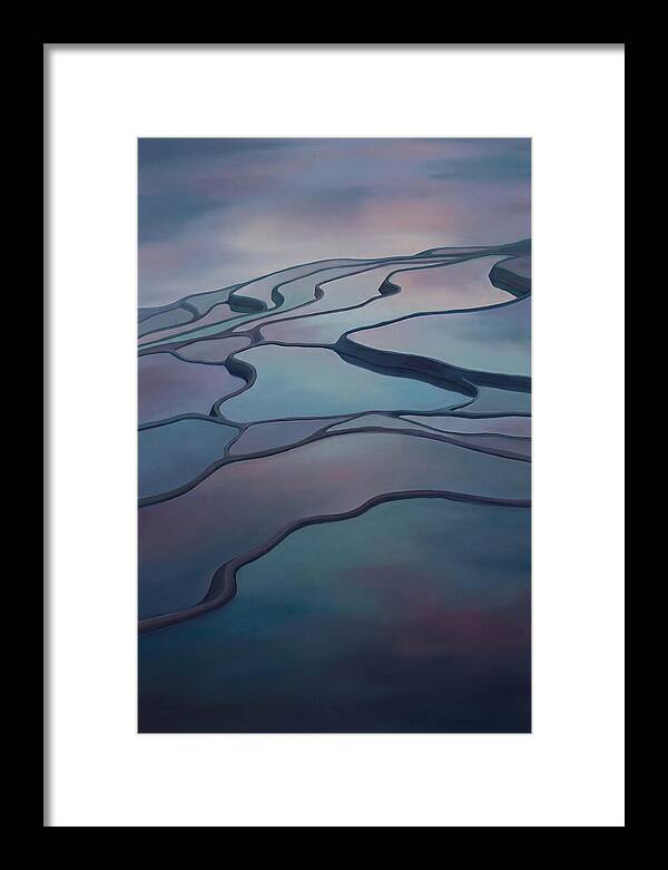 Flooded Rice Terrace Reflection
