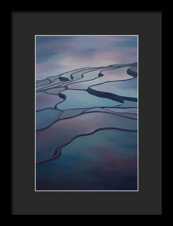 Flooded Rice Terrace Reflection