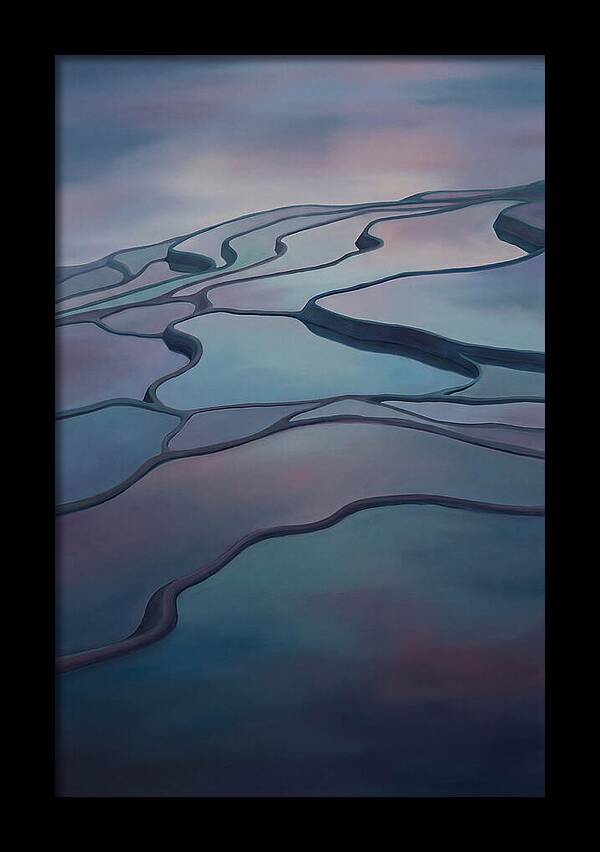 Flooded Rice Terrace Reflection