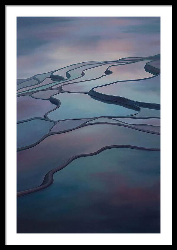 Flooded Rice Terrace Reflection