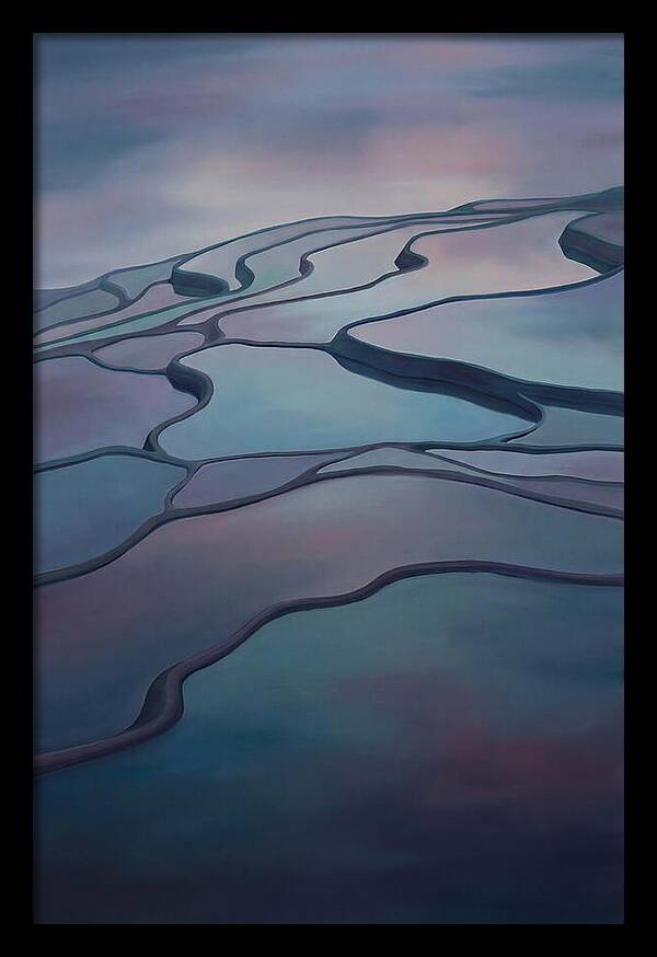 Flooded Rice Terrace Reflection