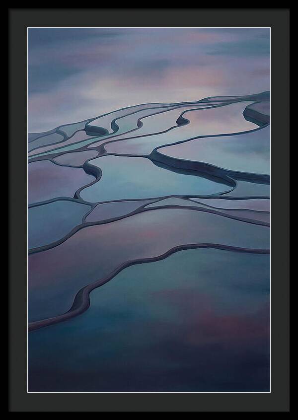 Flooded Rice Terrace Reflection