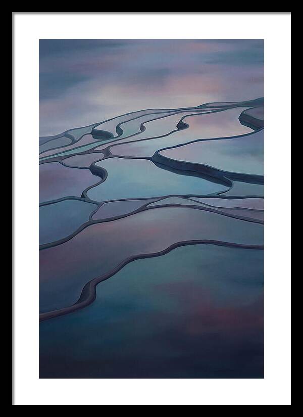 Flooded Rice Terrace Reflection
