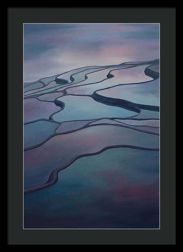Flooded Rice Terrace Reflection