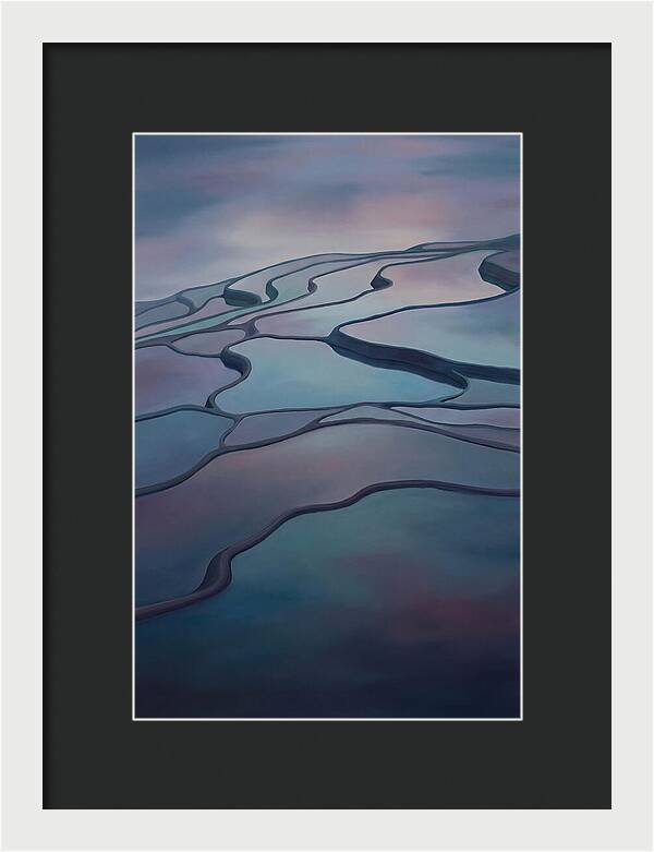 Flooded Rice Terrace Reflection