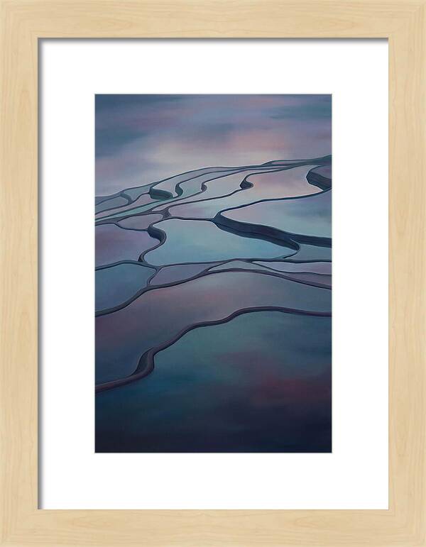 Flooded Rice Terrace Reflection