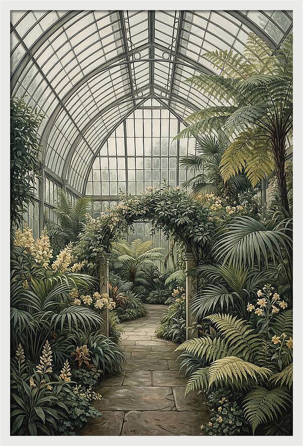 Floral Oasis Tranquility