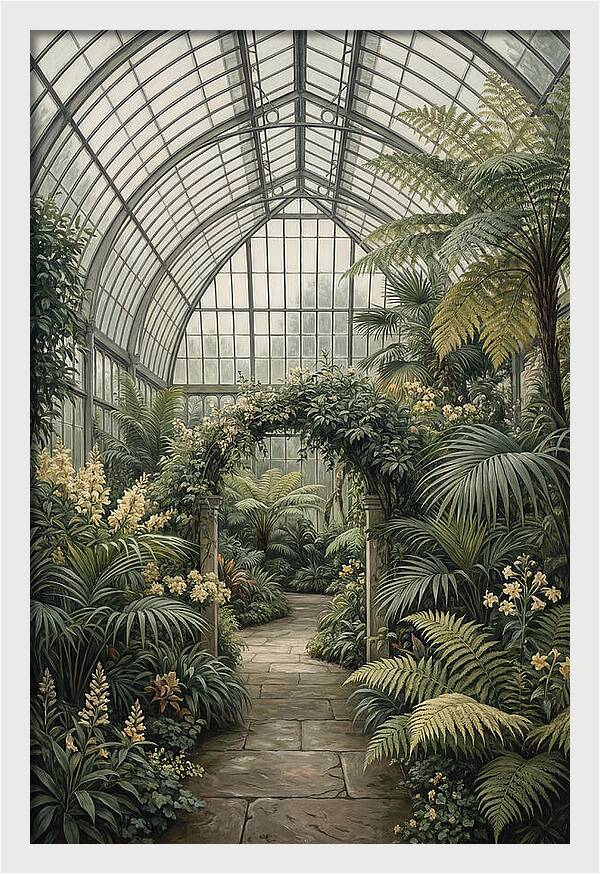 Floral Oasis Tranquility