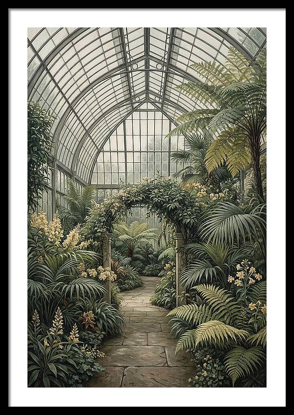 Floral Oasis Tranquility