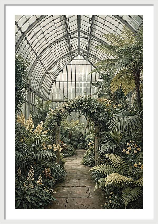 Floral Oasis Tranquility