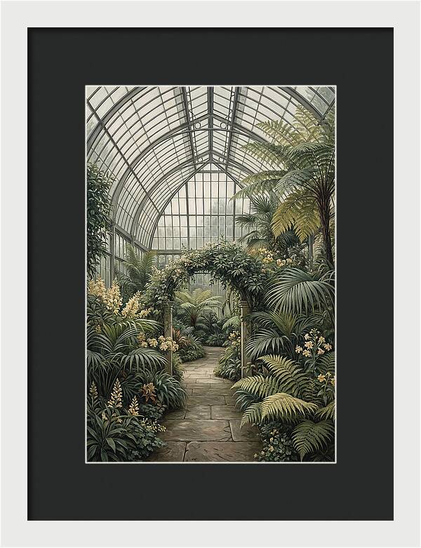 Floral Oasis Tranquility
