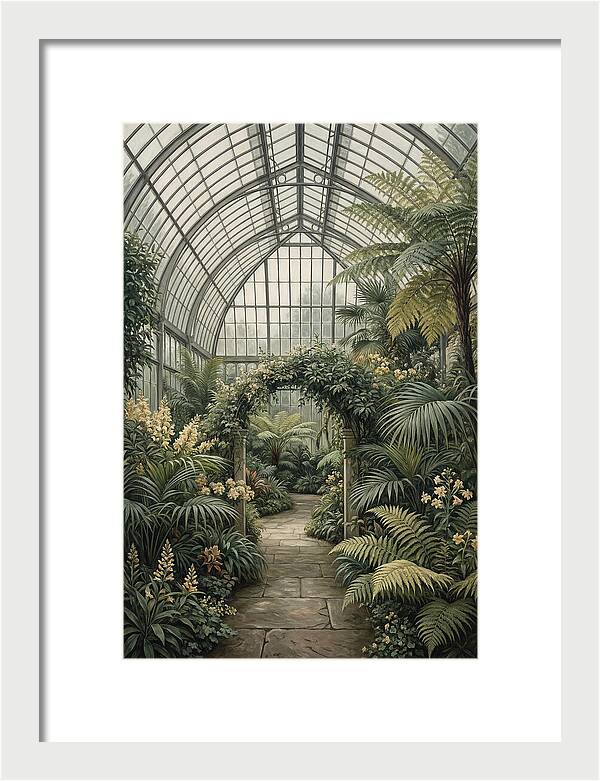 Floral Oasis Tranquility