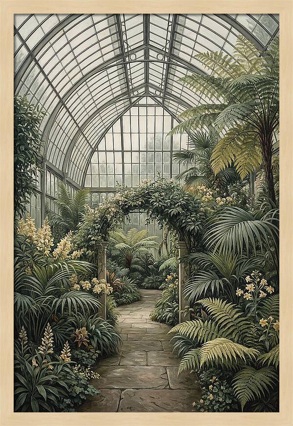 Floral Oasis Tranquility