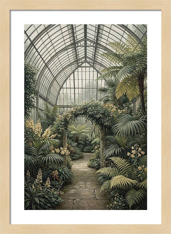 Floral Oasis Tranquility