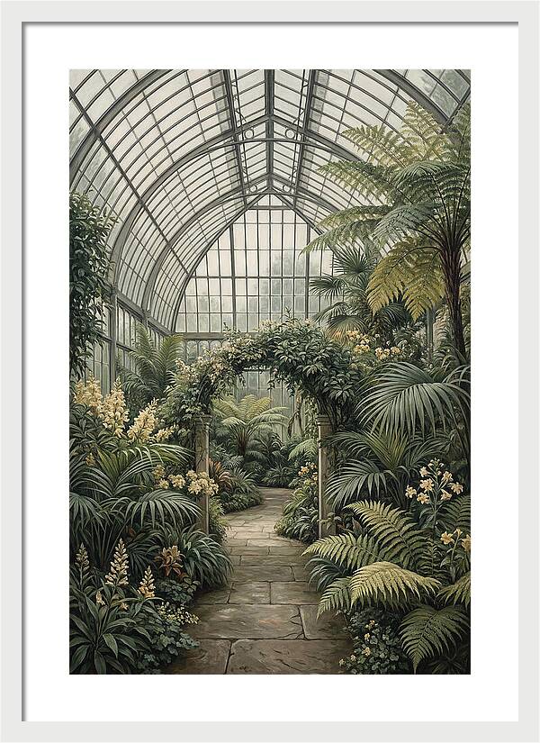 Floral Oasis Tranquility