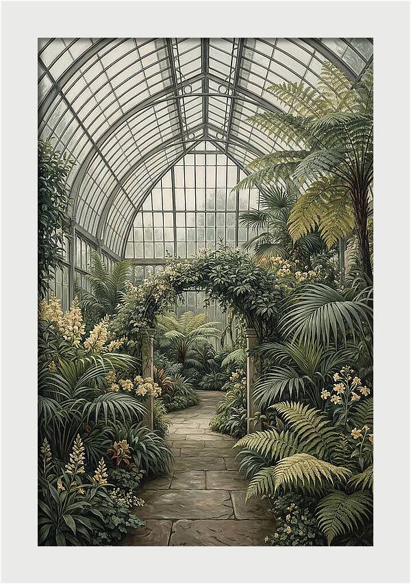 Floral Oasis Tranquility