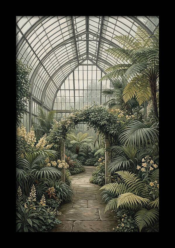 Floral Oasis Tranquility