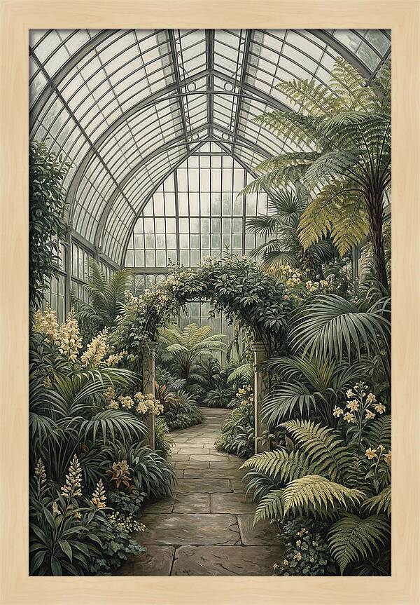 Floral Oasis Tranquility