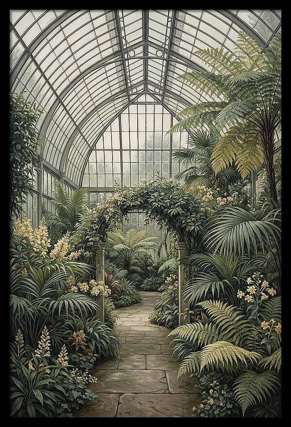 Floral Oasis Tranquility