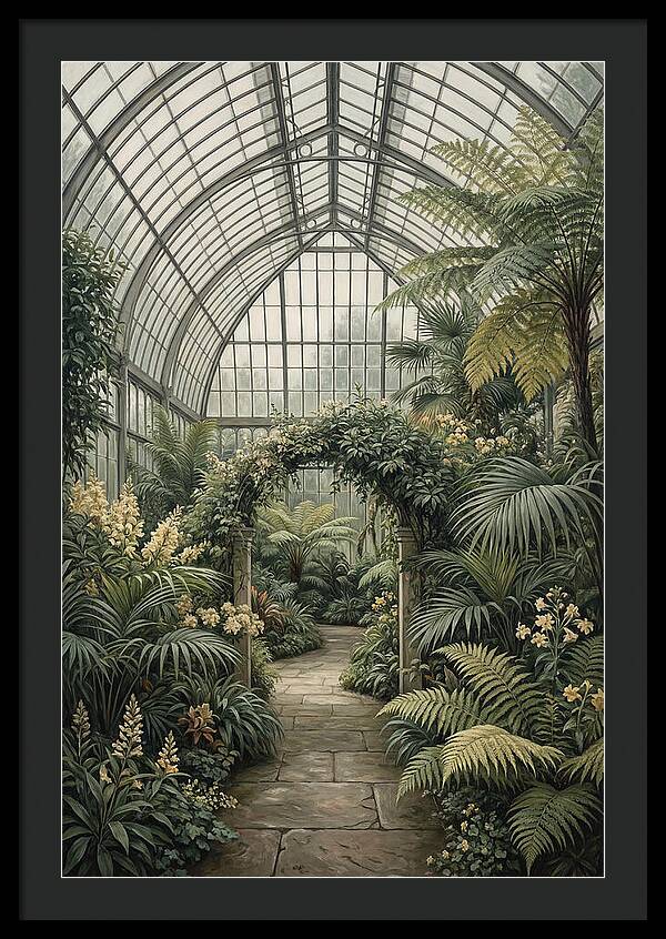Floral Oasis Tranquility