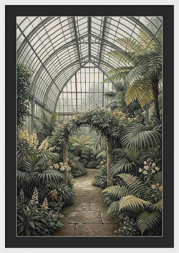 Floral Oasis Tranquility