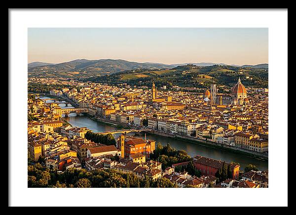 Florence At Golden Hour
