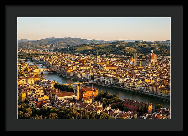 Florence At Golden Hour