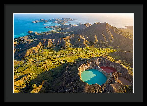 Flores Island Aerial View