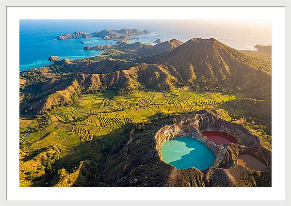 Flores Island Aerial View