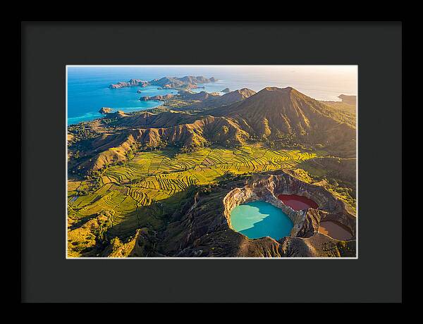 Flores Island Aerial View