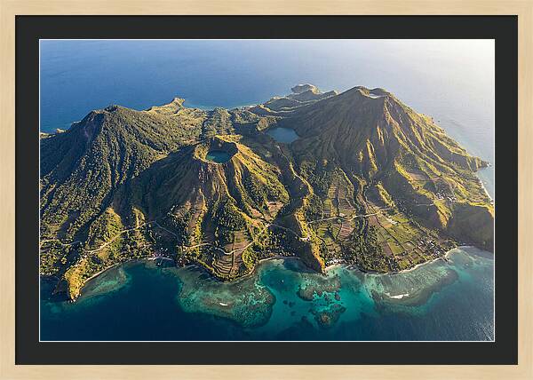 Flores Island From Above