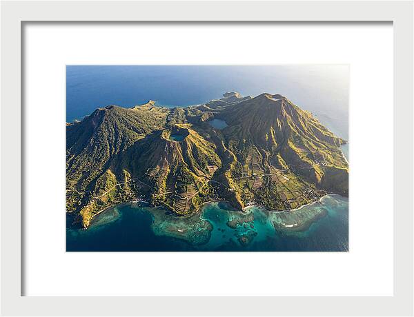 Flores Island From Above