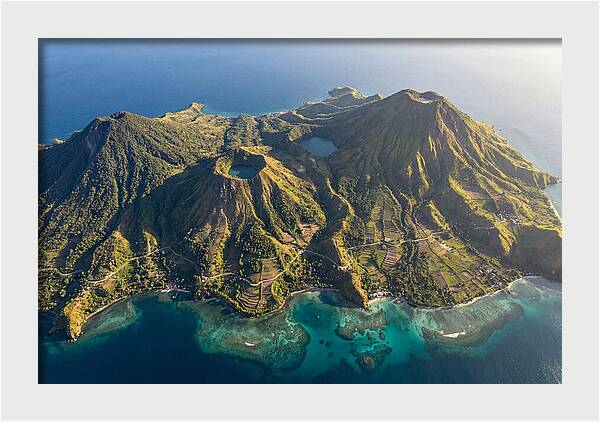 Flores Island From Above